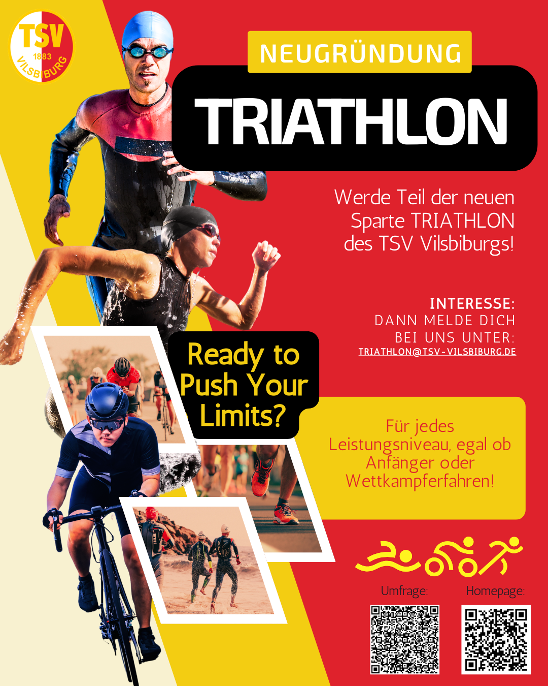 Triathlon Beitrag Instagram