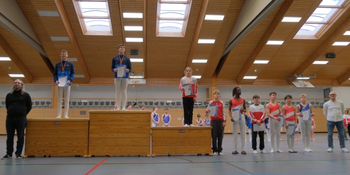 Siegerehrung AK 14-15