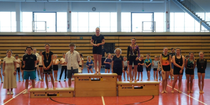 Siegerehrung Allgemeine Turnerinnen 2011-2013